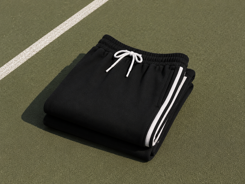 Side Striped Wide Leg Pants